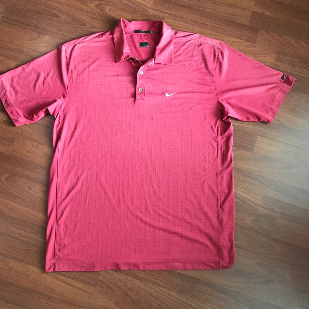 Tiger Woods Nike Fit Dry Polo Shirt